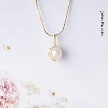A stone natural fresh water pearl original design sense simple socialite wind pearl choker pendant necklace female