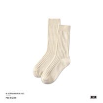 PSO Brand combed cotton solid color socks Tide Brand mens and women stockings breathable trend mid socks autumn and winter