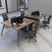 Desk sub-office Staff 4 persons 6 persons Desk Chair Combined station Industrial Wind staff Desk