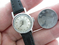 Multi-Diamond reflective table pocket small antique mechanical Womens Watch