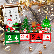 2022 Christmas Desk Table Calendar Desk Countdown Desk Ornaments Christmas Eve Gifts Kids Toys