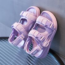 Sandals girl Summer Lady summer 2021 New Chinese childrens soft bottom non-slip fashion sandals