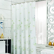 Bath-cord waterproof and mildew-proof bathroom suit free of punch toilet bath Broken Door Curtain hanging curtain Curtains Curtain blinds