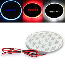 Suitable for BMW BMW tail light SMD LED modified car logo light 82mm car logo backlight decorative light