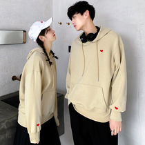 roora lovers autumn clothing 2021 Super Fire ins Tide brand clothes Korean version of loose spring autumn coat is not the same