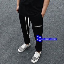 JS HOMEMADE FEAR OF GOD COMPLEX LINE HIGH STREET STREAMER SPORTS LOOSE DRAWSTRING TROUSERS