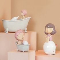 ladylike Academy of Arts Zhou Shuang FRP Doll Doll sculpture hand-painted Handicraft ornaments blind box ornaments