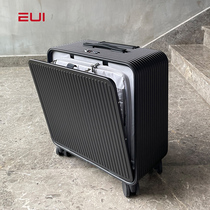 EUI side open aluminum magnesium alloy pull box 16 inch suitcase female small business travel box male password boarding box