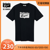 Onitsuka Tiger Tiger official new short sleeve top 2183A245 LOGO shirt for men and women