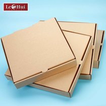 Pizza Box 100 boxes Food grade kraft paper 9 10 12-20 inches disposable pizza pizza packaging