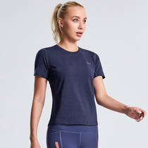 Yoga top womens short-sleeved quick-drying breathable yoga suit beginner summer thin running fitness suit sports t-shirt