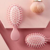 Mini Air Cushion Comb Travel Curly Hair Comb Home Air Cushion Massage Comb Home Genders Red Styled Beauty Hair Roll Comb