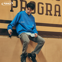 KDZ slim straight mens jeans 2021 autumn and winter Xinjiang cotton Black gray washed nostalgic casual trousers