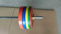 Color unmarked quan jiao barbell