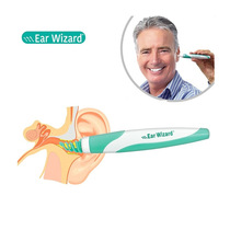 Ear Wizard rotary digger 15 head spiral scoop ear cleaning suction ear cleaner cross border
