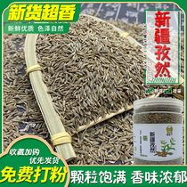 Xinjiang super pure cumin New Home commercial barbecue spice 200g bottle free powder