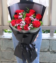11 red rose Zhejiang Jinghua City Yiwu Dongyang Yongkang City Tongcheng Fresh Flower Shop Courier Flowers