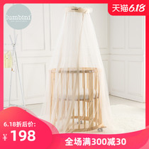 lumbini crib mosquito net with bracket open hood Childrens baby folding anti-mosquito shade cloth