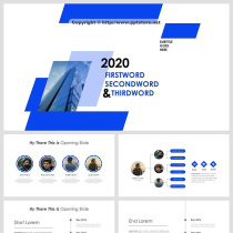 (Extreme business) summary report work plan template Ⅵ fashion high-end atmosphere PPT Template