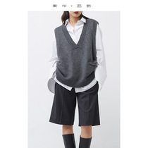 Self-leaving single out of color or sell 400 machia women outlap pocket horse jacket sweatshirt vest knit Korean version