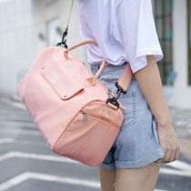~ Sports Fitness Bag Dry Wet Separation Womens Light Large Capacity Travel Bag Short Trip Oxford Cloth Carry-on Luggage 