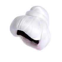 Original wig white old lady headgear costume stage drama performance old man wig headgear support customization