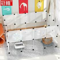 Indoor multi-layer cat cage Pet fence Free combination Cat escape isolation net Small dog diy dog fence