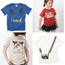 New special Japanese childrens clothing devirock men and women short sleeve T-shirt cotton quick-drying small and large Children