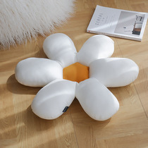Nordic model house six-petal flower pillow creative bedroom home sofa pillow girl bay window cushion pp cotton