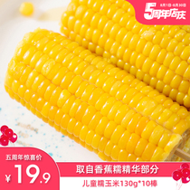 Northeast corn yellow waxy sticky fresh vacuum fresh corn cob organic small corn Fresh waxy corn fitness meal
