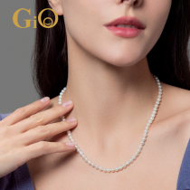 GiO jewelry freshwater pearl necklace neck chain female small bead string choker young fashion birthday gift
