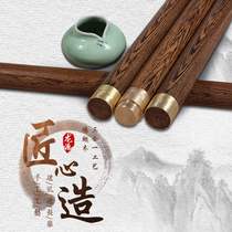 Chicken Wings Wood Tai Chi Health Stick Solid Wood Long Whip Rod Martial Arts Stick Folded Splicing Combined Stick Three-in-one Anti-Body Stick