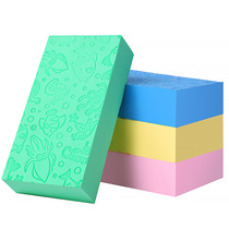 Childrens bath sponge grown-up Bath Rubbing a shower towel rubbing and rubbing a baby boy with a strong rubbing back