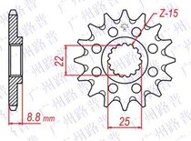  KTM495 500505520525530 small teeth with a small tooth.