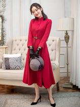 Chinese style Cheongsam collar dress paper pattern Physical paper drawing clothing