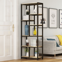 Iron Art Separator Shelf Living Room Balcony Multilayer Shelf Office Floor Containing Shelf Storage Shelf Display Bogu Shelf