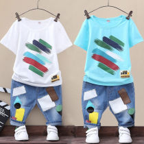 3 to 4 to 5 boys 6 summer 7 little boys 8 short sleeve suit 9 children 10 summer clothes clothes 11 year old T-shirt