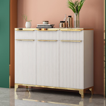 Light luxury shoe cabinet home door white large-capacity porch cabinet simple multi-function door storage storage shoe cabinet