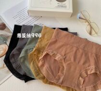 5 dress boutique high waist briefs Womens pure cotton crotch Abs Antibiotic-hip bundle waist shaping for small tummy Triangle pants