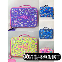 smiggle children student men and women basketball portable cartoon unicorn lunch box insulated bag
