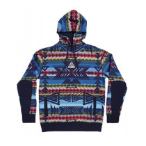 Staple Aztec Pigeon Filled Ethnic Fleece Hoodie Unisex Couple Hoodie