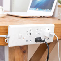 Pat 3 minus 10 rows of plug-in fixer dormitory patch panel socket hanging wall non-perforated wall panel storage artifact