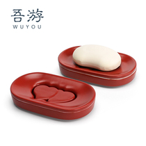 My Swim Soap Box Wedding Accessories Accompany Wedding Companion Handmade Soap Dish Soap box A pair of Chinese Wedding Wedding Soap Toceramics