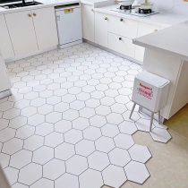 Simple PVC home floor mat balcony tile full shop wash-free floor mat kitchen non-slip oil-proof can be wiped can be cut pad