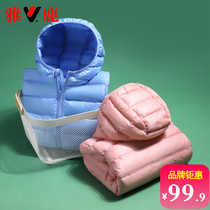 Yose children light and thin down clothes Short-style boys girls CUHK childrens childrens baby boy clothes autumn winter ultralight jacket