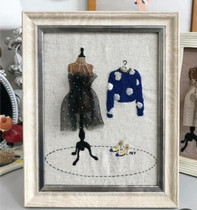 Natural hand works hot sale you are the Queen life 3D embroidery material contains 18CM bamboo embroidery can be customized