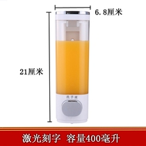  Shampoo Manual single head body volume Large liquid case 71 wall-mounted pressing liquid type hand soap liquid soap liquid dispenser Out of stock