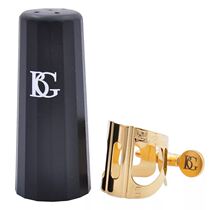 French BG saxophone clip Alto flute head Metal clip clamp whistle card Gold plated clip with cap L11