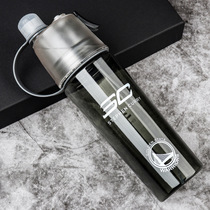 Basketball water Cup Kobe Curi large capacity Sports Net red spray kettle multifunctional student military training Cup with lid