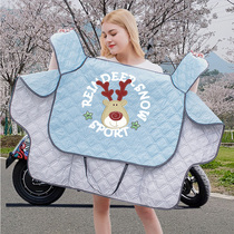 Summer windshield electric car windshield sunscreen waterproof thin battery motorcycle sunshade spring and autumn four seasons universal